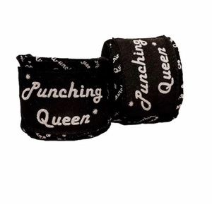Punching queen black boxing hand-wraps